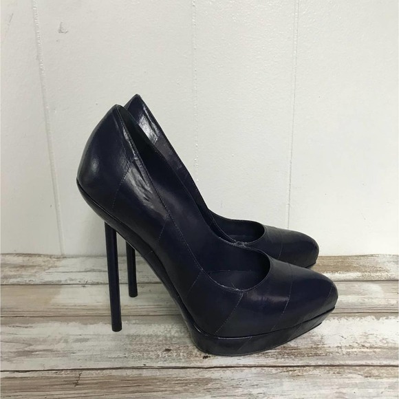 YVES SAINT LAURENT DIVINE 105 EEL PUMPS 36.5 - Picture 3 of 8